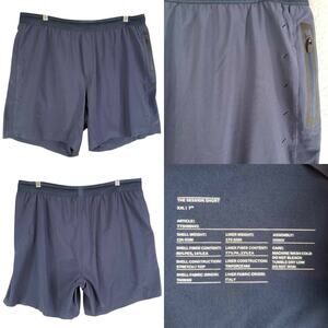 Ten Thousand Shorts Session Lined 7" Navy Blue Men’s Size XXL Drawstring